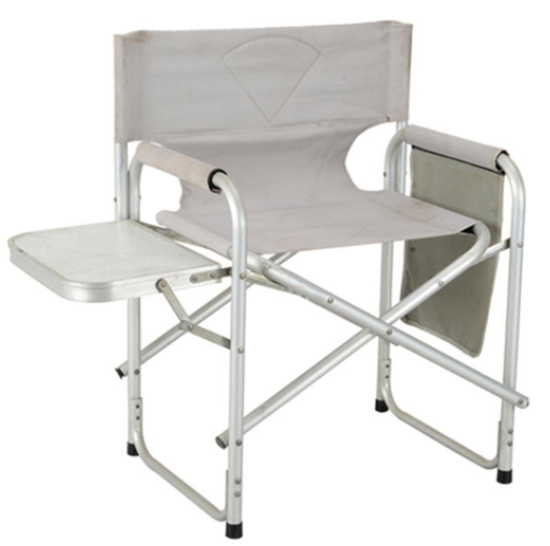 Foldable Camp Chair Outdoor Portable Director Chair Lightweight Folding Camping Chairs with Side